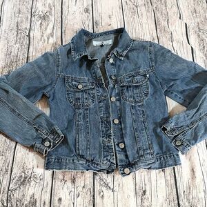 Wupper Jeans 100% Cotton Denim Jacket Size 2 ~Small